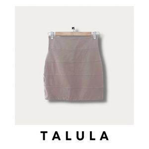 Talula Lilac Bodycon Bandage Mini Skirt